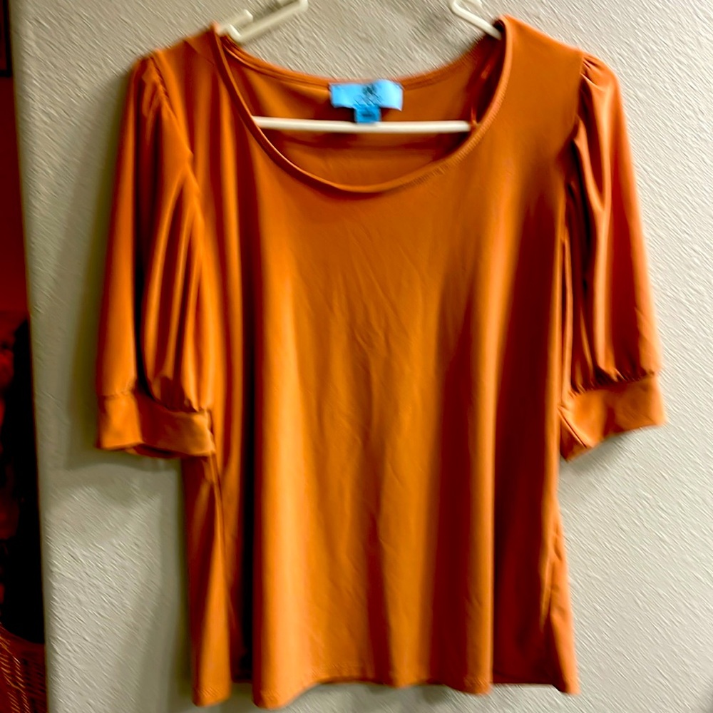 CeCe Peach Blouse
